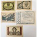 GERMANY 1920 . TEN 10 - SIXTY 60 HELLER . MILITARY BANKNOTES